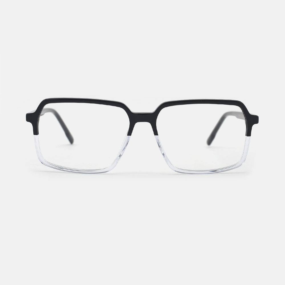 Rectangle Acetate Men's Optical Frames 24A3259