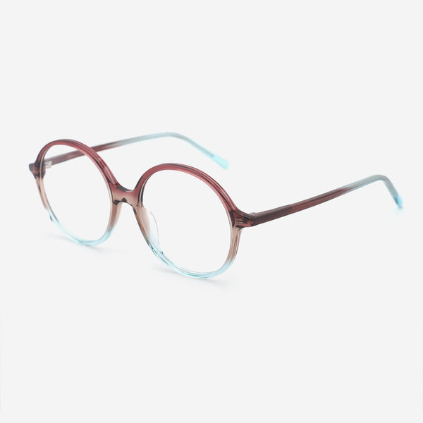 Round Acetate Women's Optical Frames 24A3263