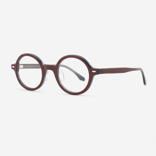 Round Acetate Women's Optical Frames 24A3266