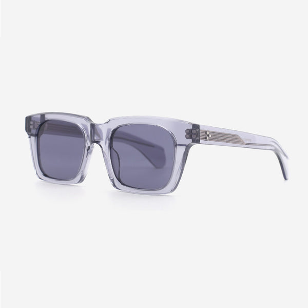 Classic Square Acetate Men's Sunglasses 24A8011