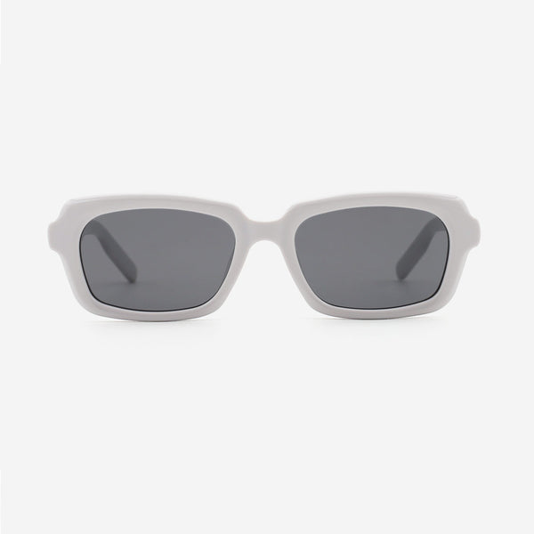 Rectangle Full-rim Acetate Unisex Sunglasses 24A8042