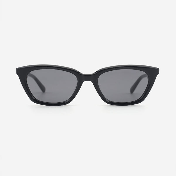 Cat Eye Full-rim Acetate Female Sunglasses 24A8043