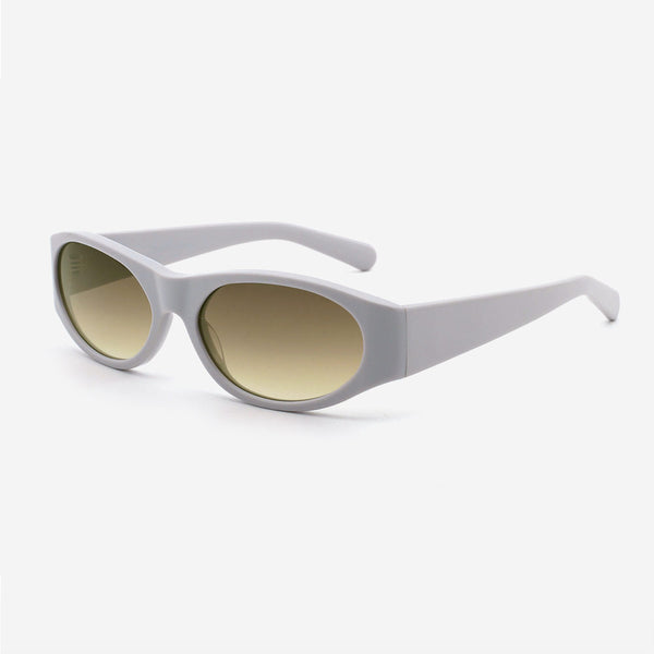 Cat Eye Full-rim Acetate Female Sunglasses 24A8053