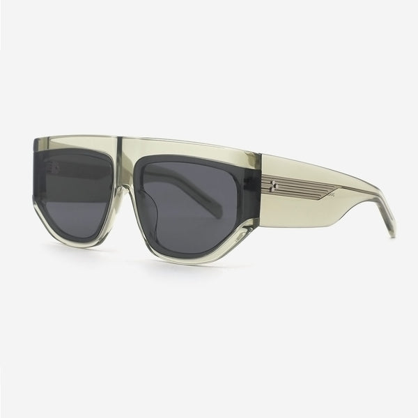 Aviator Acetate Unisex Sunglasses 24A8054