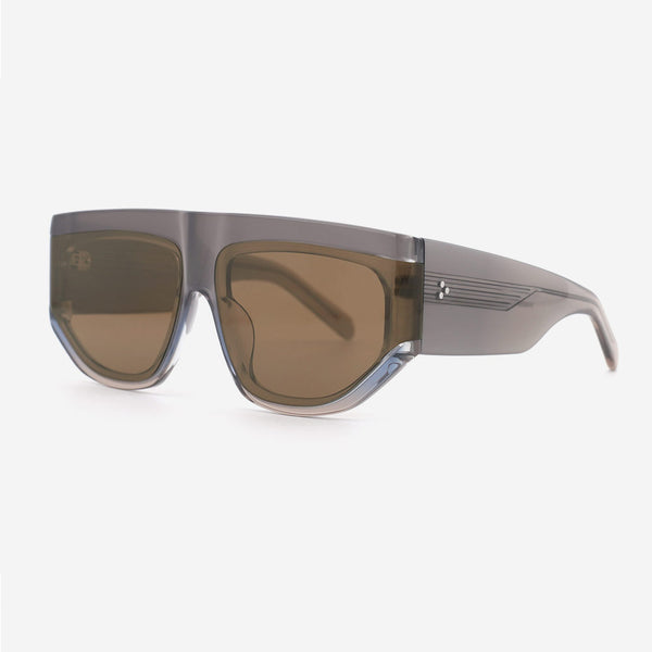 Aviator Acetate Unisex Sunglasses 24A8054