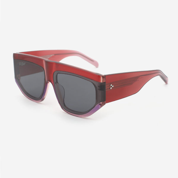 Aviator Acetate Unisex Sunglasses 24A8054