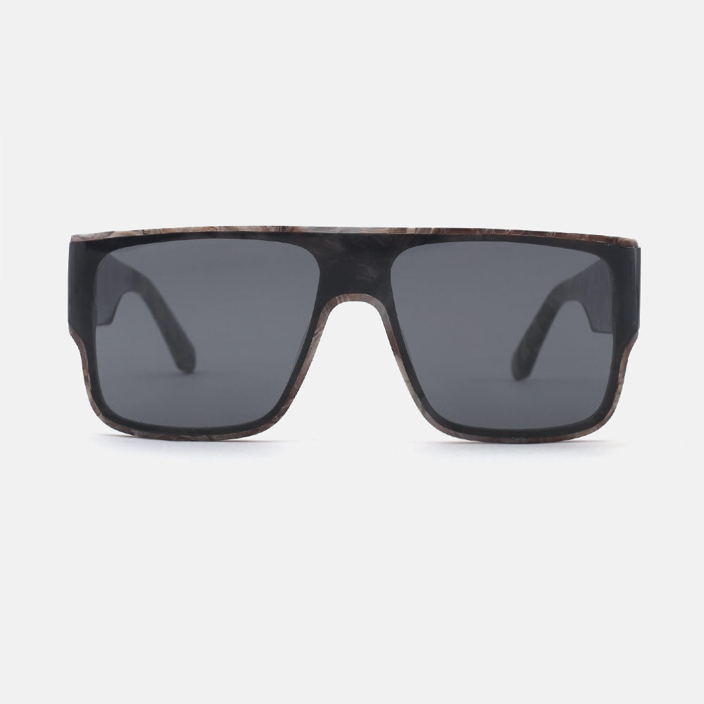 Pilot Oversize Acetate Unisex Sunglasses 24A8057