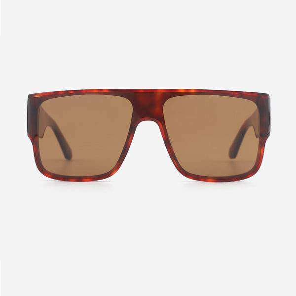 Pilot Oversize Acetate Unisex Sunglasses 24A8057