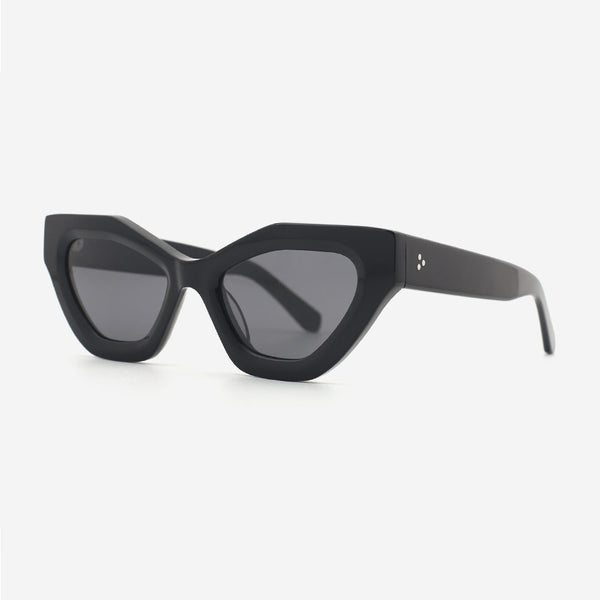 Cat Eye Thick Acetate Female Sunglasses 24A8067