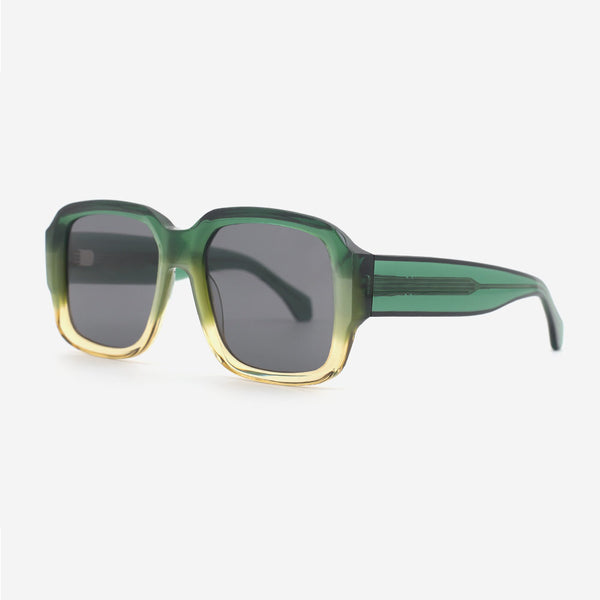 Timeless Square Acetate Unisex Sunglasses 24A8068