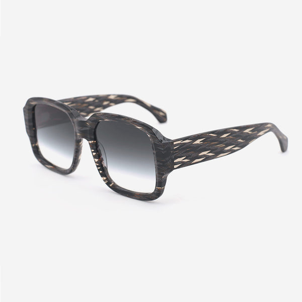 Timeless Square Acetate Unisex Sunglasses 24A8068