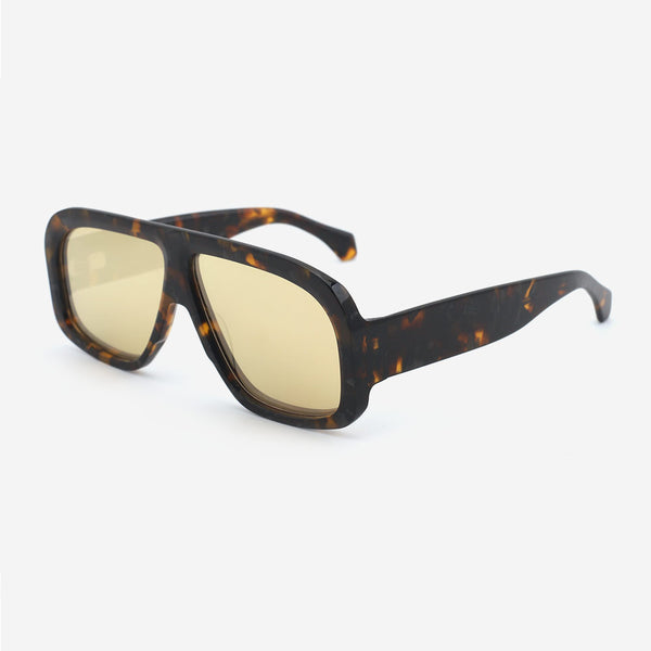 Timeless Pilot Acetate Unisex Sunglasses 24A8069