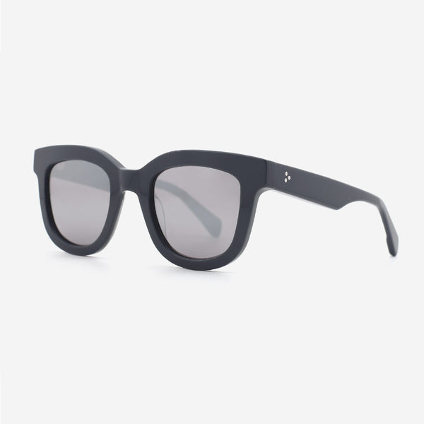 Vintage Round Acetate Unisex Sunglasses 24A8076