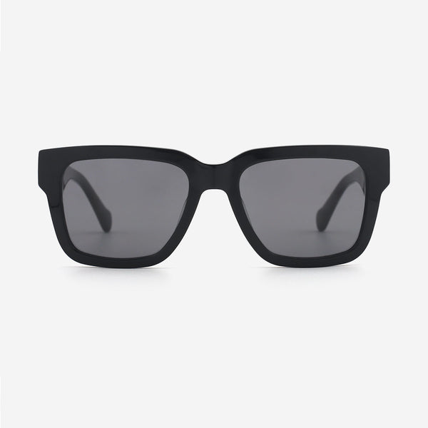 Vintage Square Acetate Unisex Sunglasses 24A8077