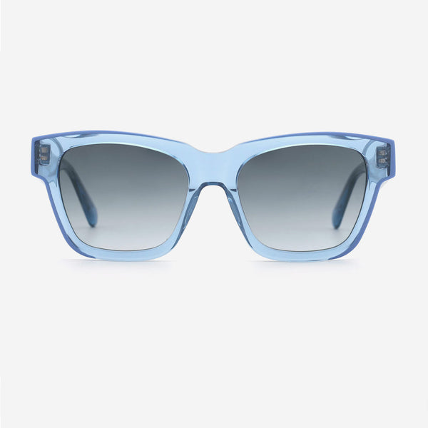 Square Laminated Acetate Unisex Sunglasses 24A8081