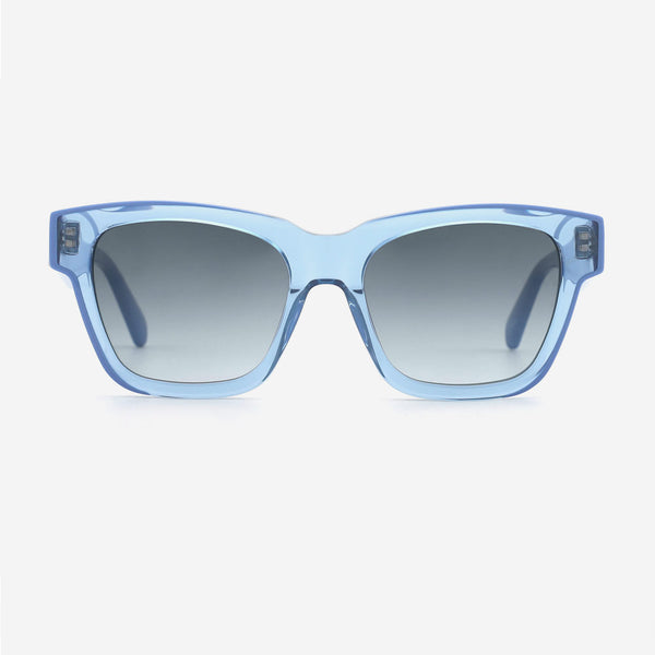 Square Laminated Acetate Unisex Sunglasses 24A8081