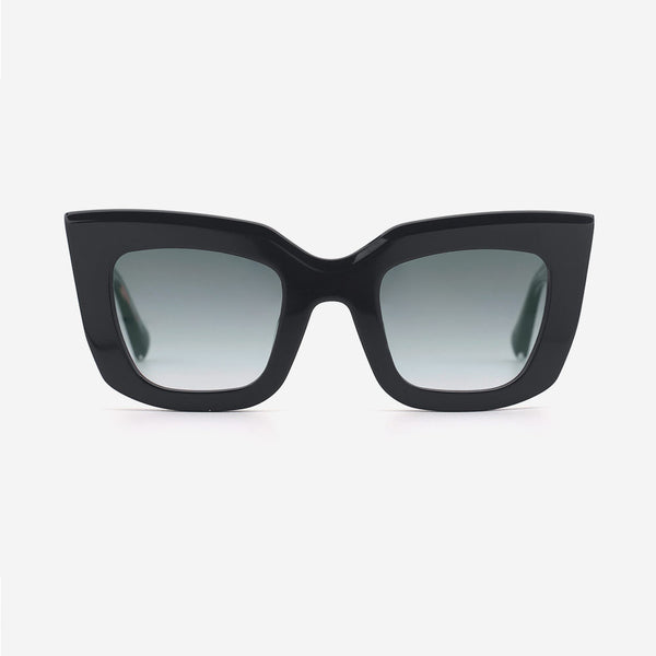 Square Cat Eye Acetate Female Sunglasses 24A8086