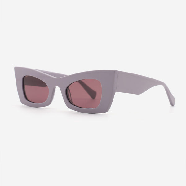 Chic Cat Eye Acetate Female Sunglasses 24A8087