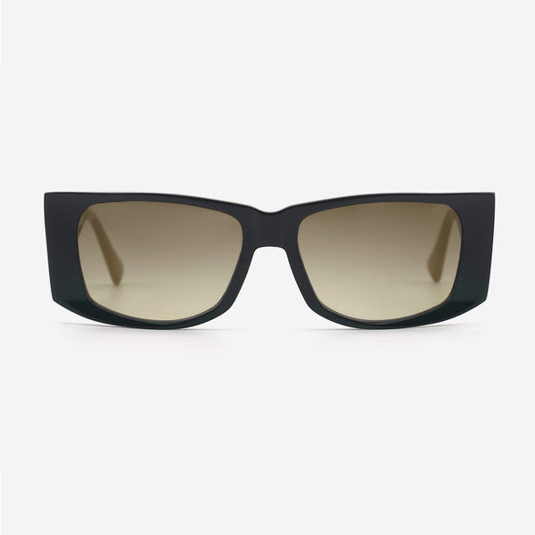 Rectangle Laminated Acetate Female Sunglasses 24A8088