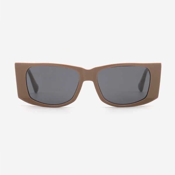 Rectangle Laminated Acetate Female Sunglasses 24A8088