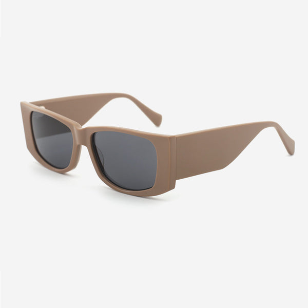 Rectangle Laminated Acetate Female Sunglasses 24A8088