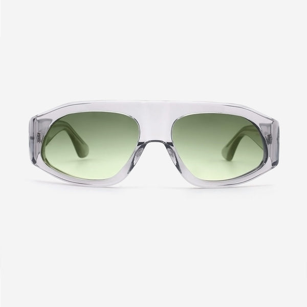 Retro Pilot Acetate Unisex Sunglasses 24A8093