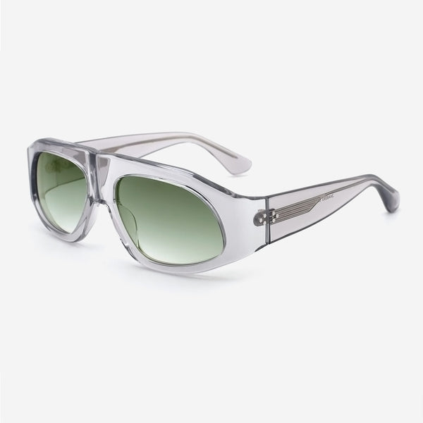 Retro Pilot Acetate Unisex Sunglasses 24A8093