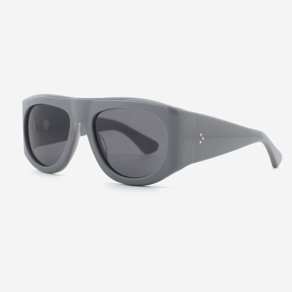 Pilot Oversize Acetate Unisex Sunglasses 24A8094