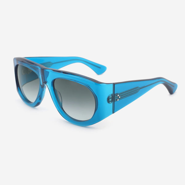 Pilot Oversize Acetate Unisex Sunglasses 24A8094