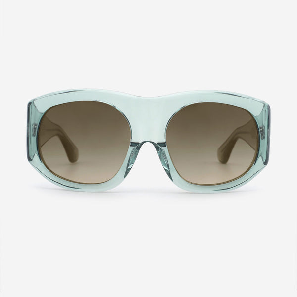 Pilot Oversize Acetate Unisex Sunglasses 24A8095