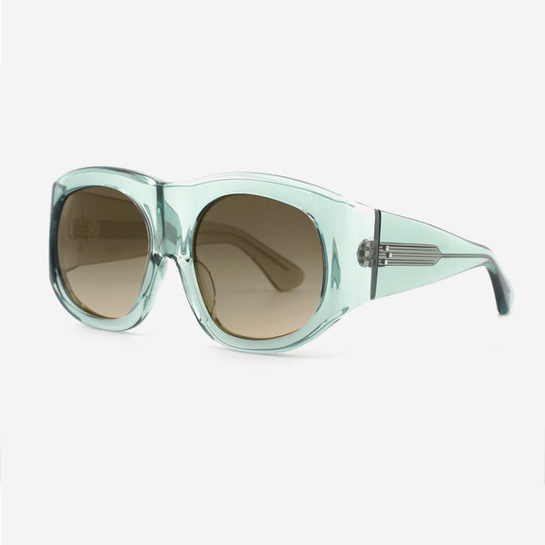 Pilot Oversize Acetate Unisex Sunglasses 24A8095