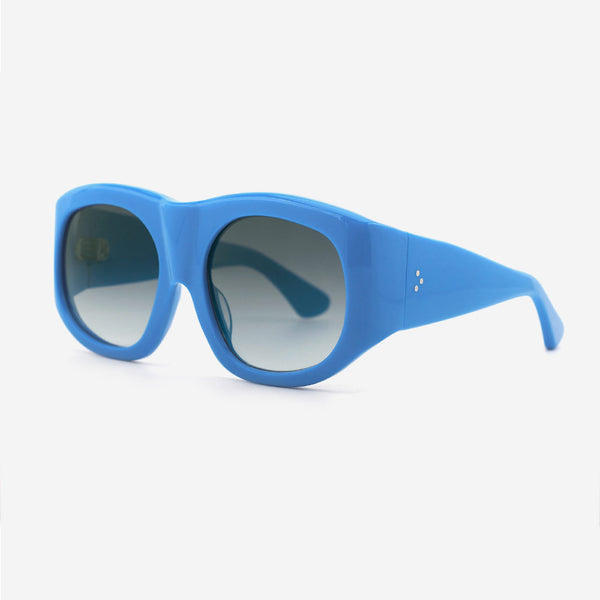 Pilot Oversize Acetate Unisex Sunglasses 24A8095