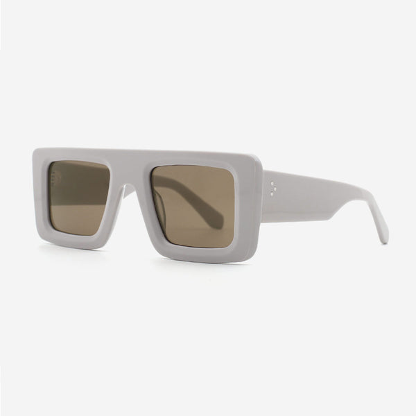 Vintage Square Acetate Unisex Sunglasses 24A8098