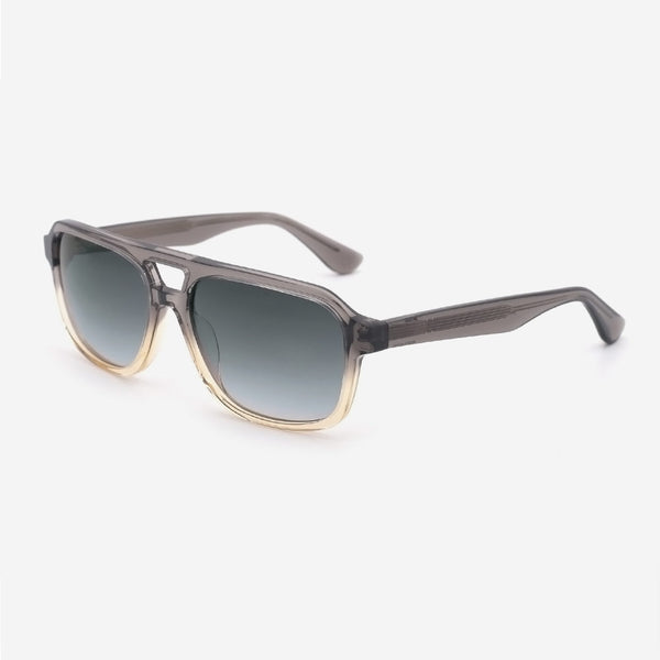 Classic Pilot Acetate Unisex Sunglasses 24A8106