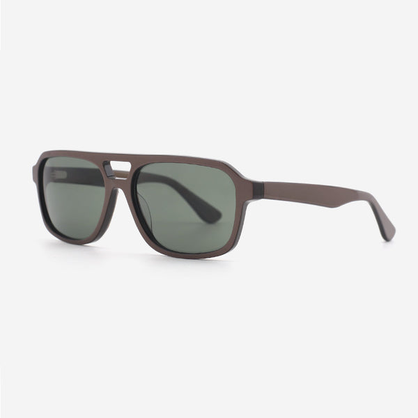 Classic Pilot Acetate Unisex Sunglasses 24A8106