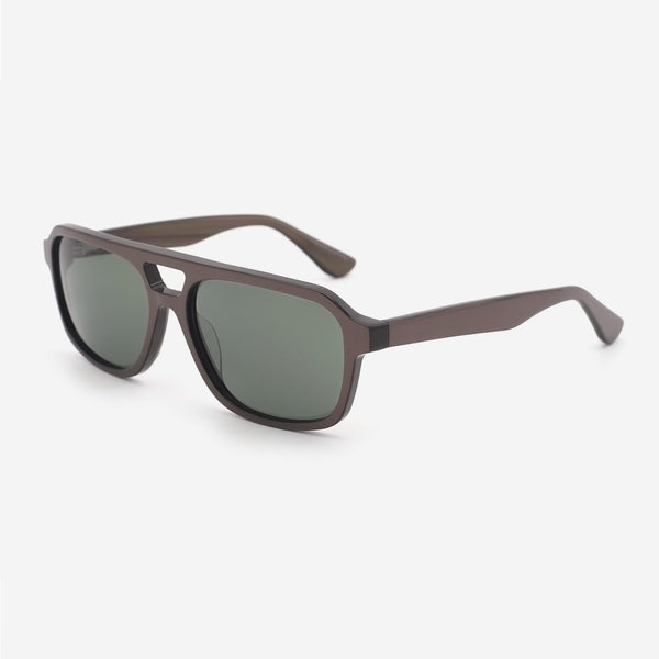 Classic Pilot Acetate Unisex Sunglasses 24A8106