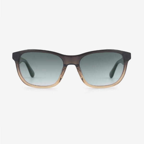 Retro Square Acetate Unisex Sunglasses 24A8109