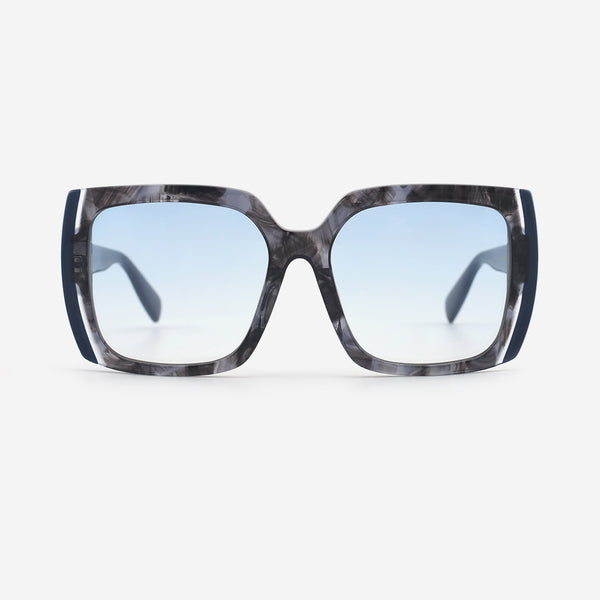 Square Laminated Acetate Unisex Sunglasses 24A8113