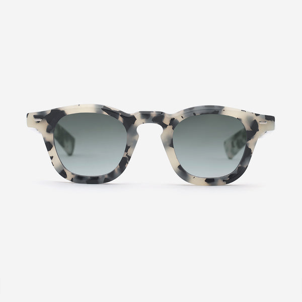 Classic Round Acetate Unisex Sunglasses 24A8117
