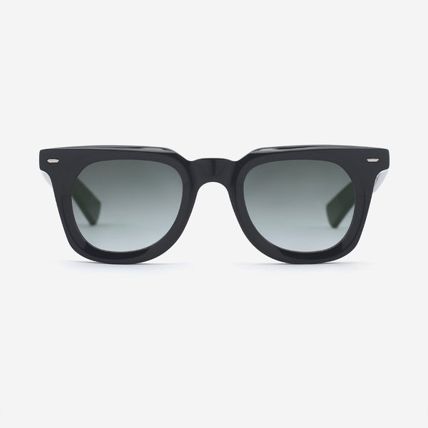 Retro Square Acetate Unisex Sunglasses 24A8118