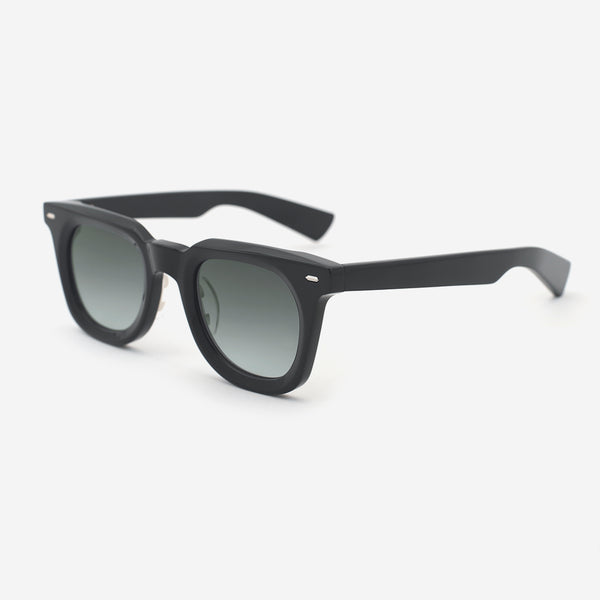 Retro Square Acetate Unisex Sunglasses 24A8118