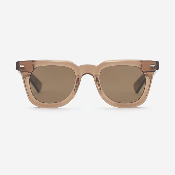 Retro Square Acetate Unisex Sunglasses 24A8118