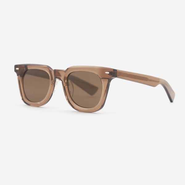 Retro Square Acetate Unisex Sunglasses 24A8118