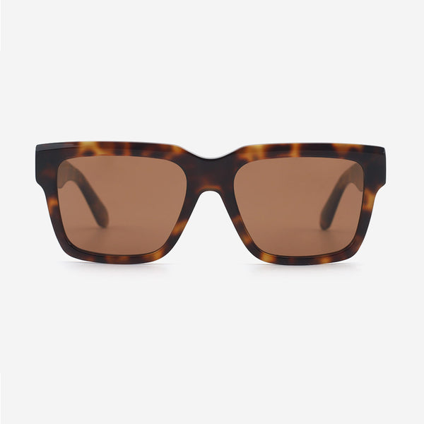 Modern Square Acetate Unisex Sunglasses 24A8127