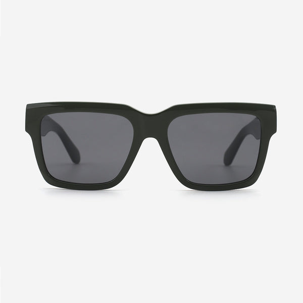 Modern Square Acetate Unisex Sunglasses 24A8127