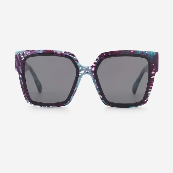 Modern Square Acetate Female Sunglasses 24A8131