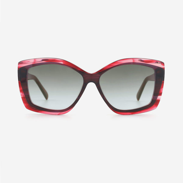 Fashion Cat Eye Acetate Female Sunglasses 24A8132