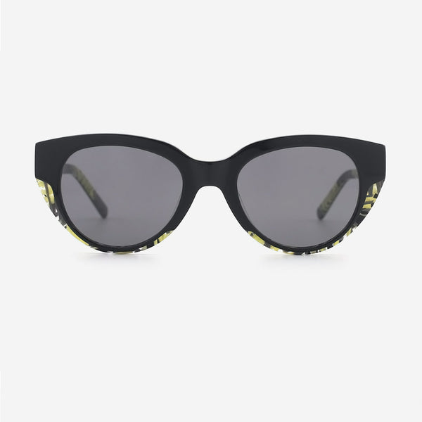 Chic Cat Eye Acetate Female Sunglasses 24A8133