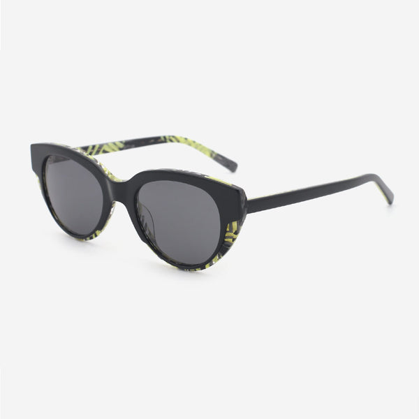 Chic Cat Eye Acetate Female Sunglasses 24A8133