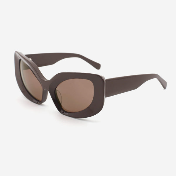 Bold Cat Eye Acetate Women's Sunglasses 24A8143